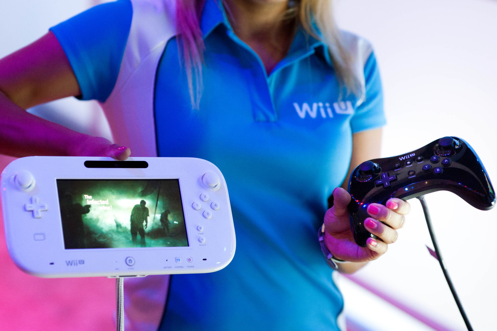Wii U controllers